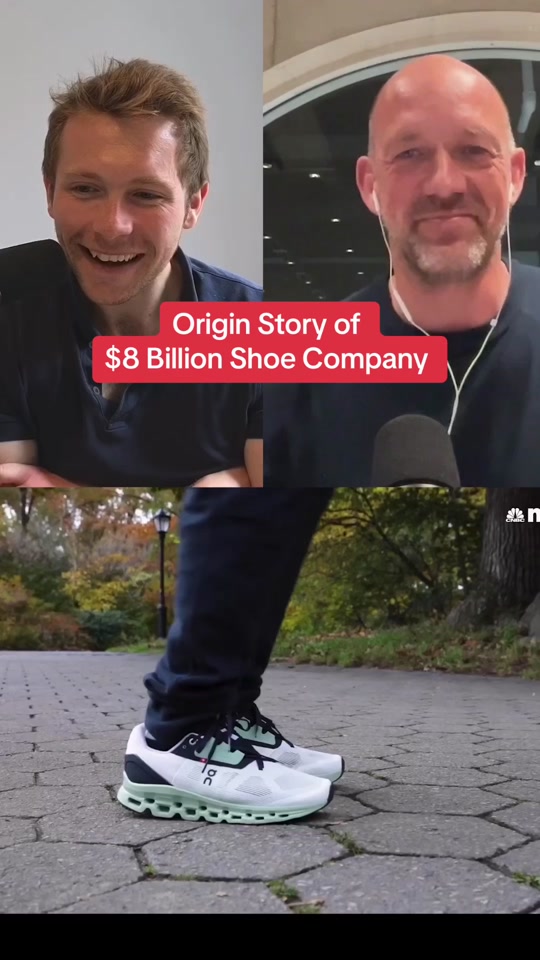 Origin Story of #On running shoes $8 billion company — #DavidAllemann #OlivierBernhard #CasperCoppetti #Switzerland #OnRunning #HarryStebbings #20VC #foundingstory #founderstory thumbnail