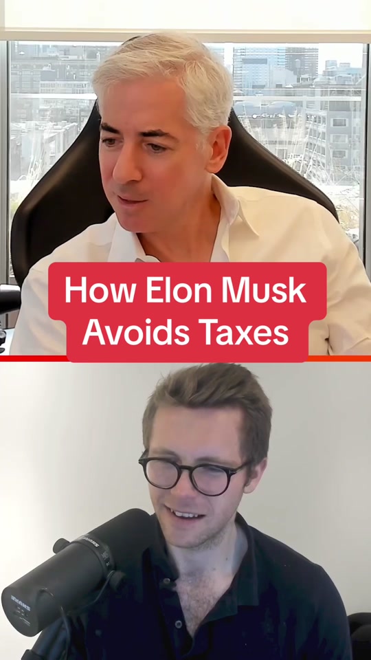 How #ElonMusk and #ultrawealthy avoid taxes — #BillAckman #taxloopholes #taxloophole #taxaccountant #HarryStebbings #20VC thumbnail