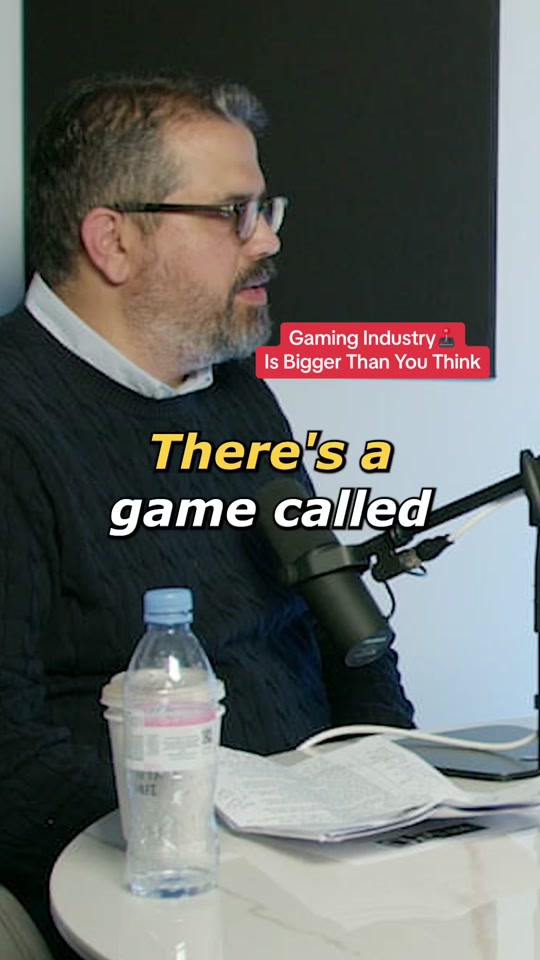 The gaming industry is actually MASSIVE? 😳 Listen to the full interview with Tripledot Studios co-founder #AkinBabayigit in bio — #HarryStebbings #20VC #gaming #gamingindustry #pachinko #tripledotstudios #candycrush #japan  thumbnail