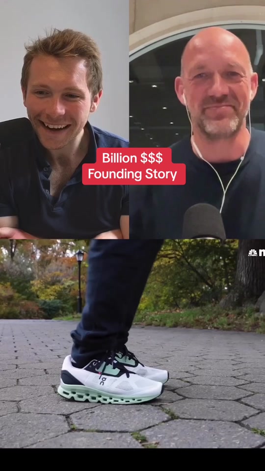 Founding story of the now billion dollar company - On Running #DavidAllemann #OnRunning #founderstory #HarryStebbings #20VC #foundingstory #OlivierBernhard #entrepreneurtok thumbnail