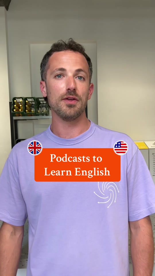 A podcast to help you learn English? How about three podcasts for English learners! Whether you’re learning beginner English or you’re a more advanced student, these podcasts will take your English to the next level.  #learnenglish #englishlearners #englishpodcast #englishpodcasts #lerneenglisch #aprendeinglesrapido  thumbnail