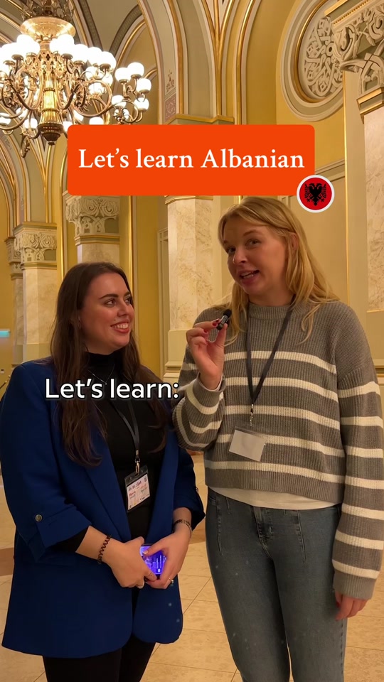 The Albanian language is an Indo-European language spoken primarily in Albania, Kosovo, North Macedonia, and parts of Montenegro and Greece 🇦🇱 #learninglanguages #languagelearning #bilingual #multilingual #polyglot #learnalbanian #albanian  thumbnail