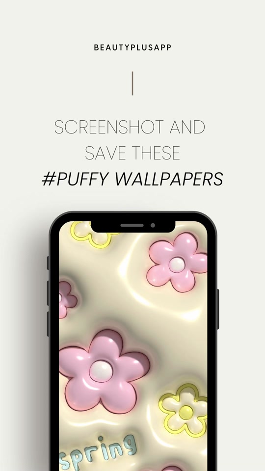 We love these #fyp puffy wallpapers for #ios16 📱Link in bio 👆 thumbnail