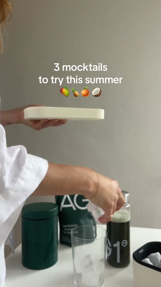 AG1 really is perfect with just water, but if you feel like mixing it up we’ve got the perfect mocktails for you. 🍍 #mocktail #mocktailrecipe #mocktailsummer  thumbnail