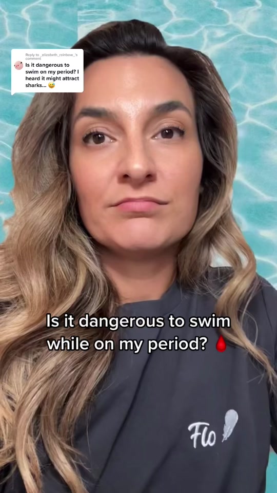 Replying to @_elizabeth_rainbow_ If you feel up to taking swim while on your period, you absolutely can. Just make sure you’re using a tampon, cup or period swimwear 👌 #periodtips #swimmingonperiod #menstrualcups  thumbnail