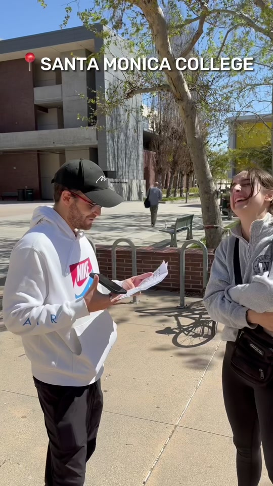 asking college students some fun trivia questions 🤯 (you’re cooked if you got these wrong..) #streetinterview #ai #la #triviaquestions #math #challenge #college #smc #gauth  thumbnail