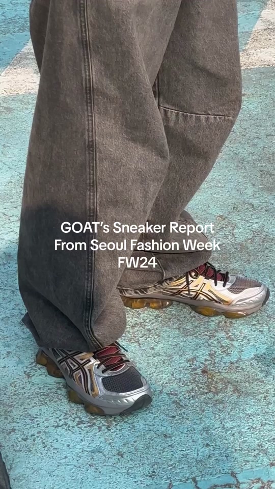 Metallic sneakers, patent leather and experimental silhouettes in the South Korean capital 🇰🇷 #goatapp #seoulfashionweek   thumbnail