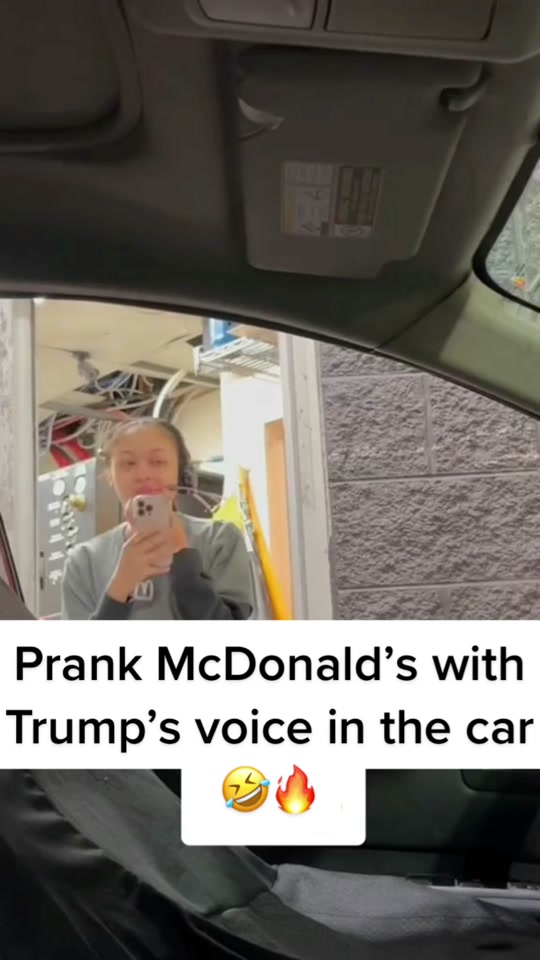 BEST PRANK🤣‼️🔥#prank  #mcdonalds  #trump  #car  #carprank  #reaction  #lol  #funny  #bestpranks  #popular   thumbnail