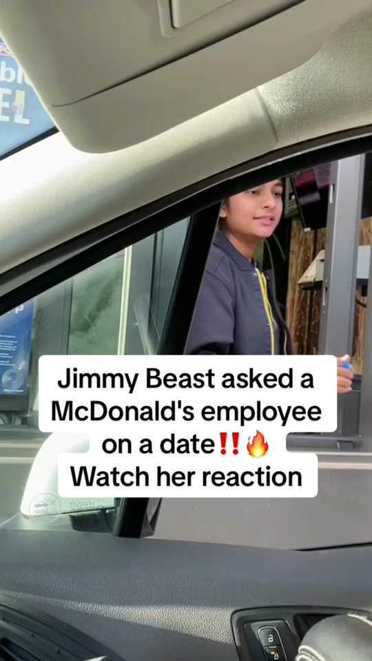 TILL THE END🤣‼️#prank  #car  #carprank  #mcdonalds  #date  #reaction  #lol  #voiceeffects  #fyp   thumbnail