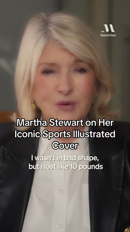 @Martha Stewart’s Sports Illustrated cover was ICONIC. ✨ #siswimsuit #marthastewart #sportsillustrated #masterclass  thumbnail