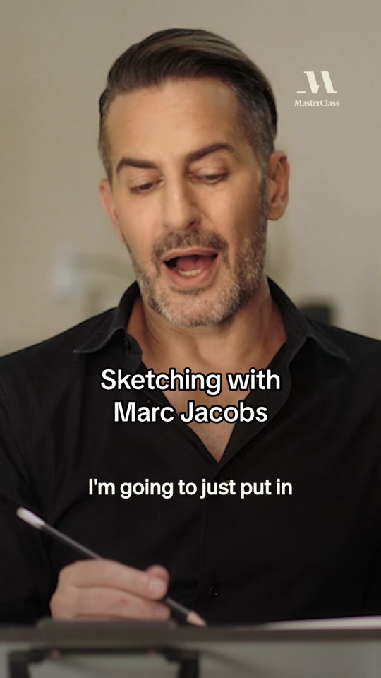 Happy Birthday to the visionary, #MarcJacobs ✨ #sketching #fashiontok #masterclass  thumbnail