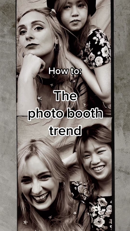 Photo booth trend tutorial 🖤🤍 #photoboothbybryant #photoboothedit #photobooth #photoboothtutorial #edittutorial #fyp #piccollage  thumbnail