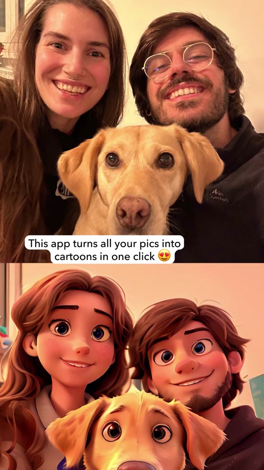 Unleashing the cuteness overload with Remini's cartoon filter – because turning your pup into a cartoon is basically a tail-wagging masterpiece! 🐾🎨 #remini  #reminiai  #reminiapp  #aiphotos  #cartoonfilter  #pixarchallenge  #cartoon  #trending  #trend thumbnail