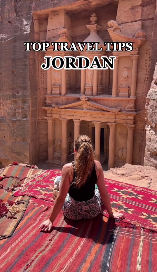 4 travel tips for #Jordan.  #petra #petrajordan #jordantravel #traveltips #travelguide #traveltheworld #traveltok #fyp  thumbnail