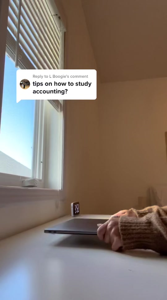 Replying to @L Boogie how to study accounting!                                                   #fyp #foryoupage #business #studygram #studytips #student #business #university #accountant #accoutingmajors #studymotivation #businessmajor #viral  thumbnail