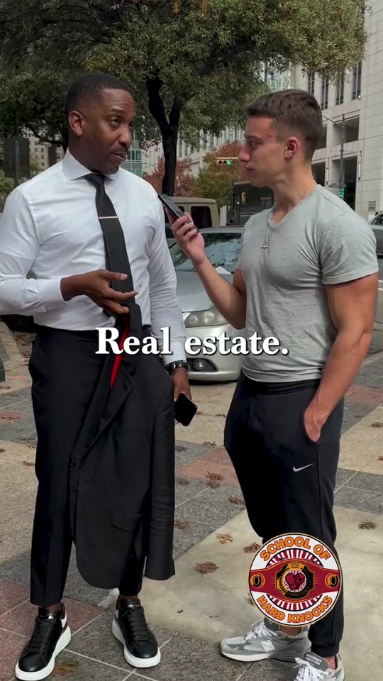 I asked a commercial real estate multi millionaire the secret to creating wealth when investing in real estate and the biggest thing that led to his success in the real estate business. #wealth #realestate #career #financialfreedom   thumbnail