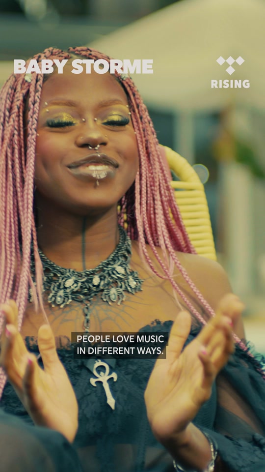 RISING artist @Baby Storme shares what #ForTheLoveOfMusic means to her and why music will always be "the ultimate form of therapy."  thumbnail